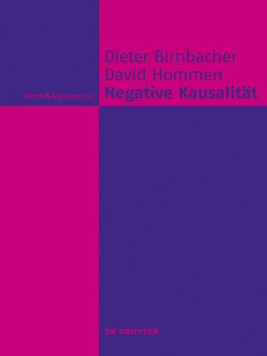 cover image of Negative Kausalität